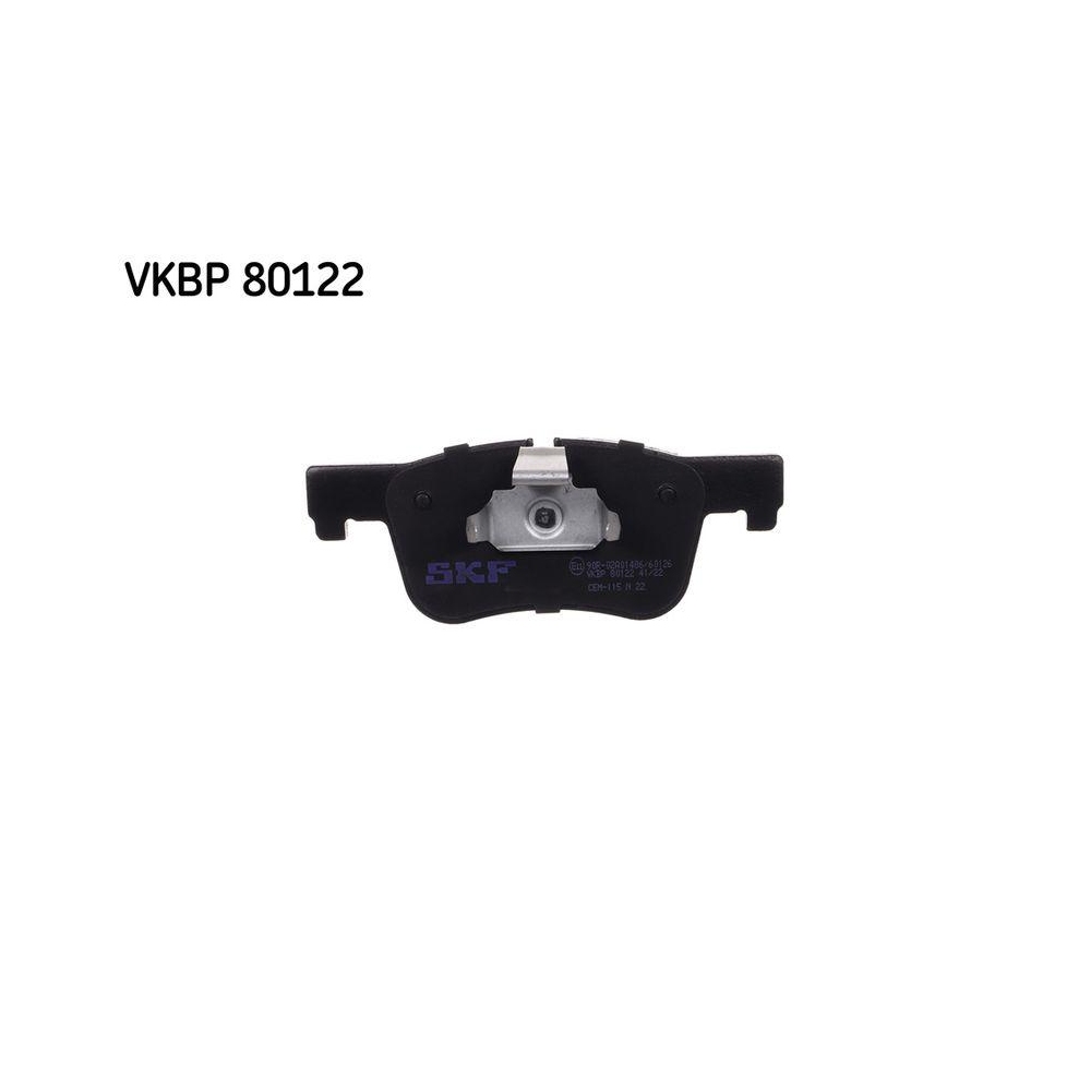 Bremsbelagsatz, Scheibenbremse SKF VKBP 80122 f&uuml;r BMW, Vorderachse