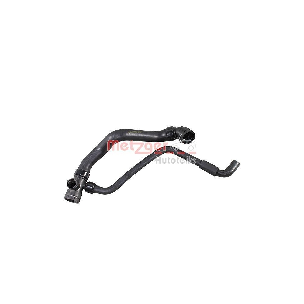 K&uuml;hlerschlauch METZGER 2421379 f&uuml;r AUDI SKODA VW, links unten