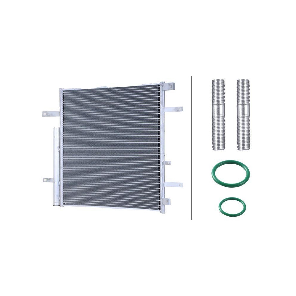 HELLA Kondensator, Klimaanlage 8FC 366 220-081 >>> Easy2Fit <<< für