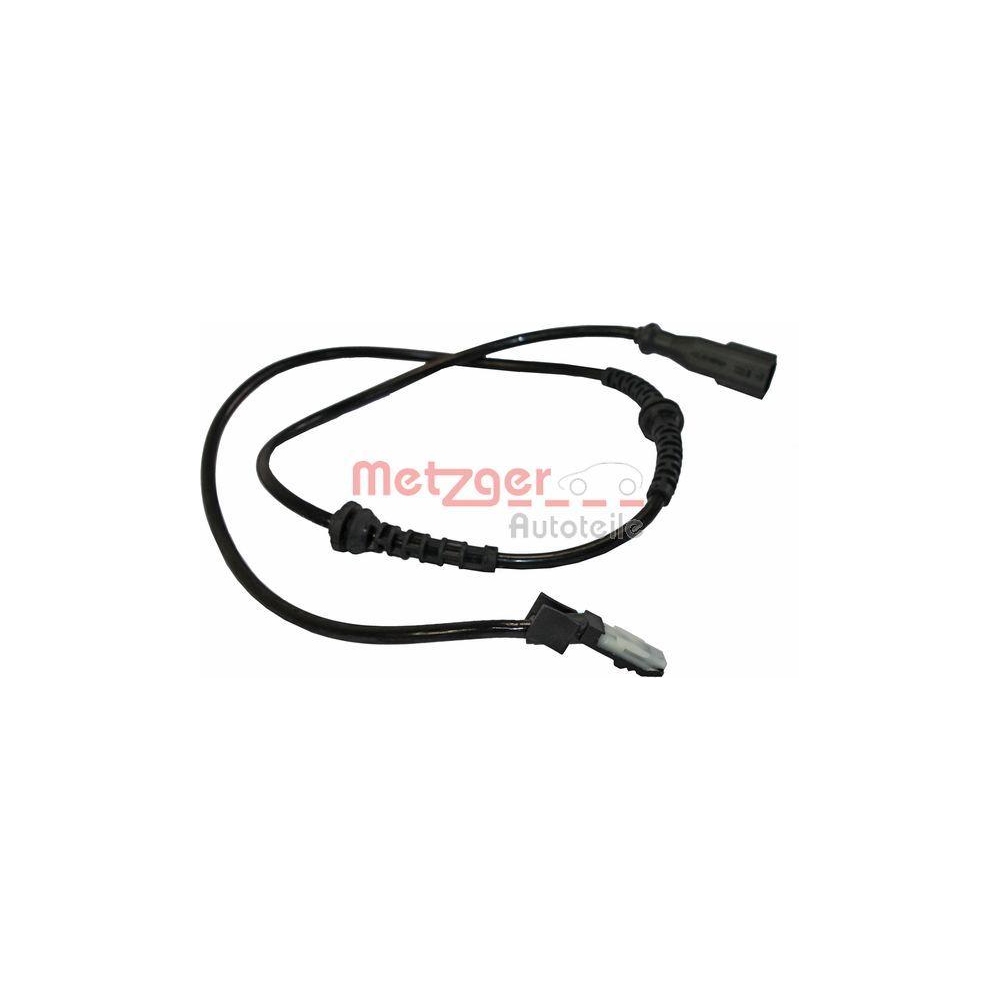 Sensor, Raddrehzahl METZGER 0900848 GREENPARTS f&uuml;r RENAULT, Hinterachse