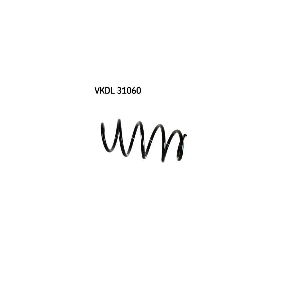 Fahrwerksfeder SKF VKDL 31060 f&uuml;r AUDI SEAT VW, Vorderachse