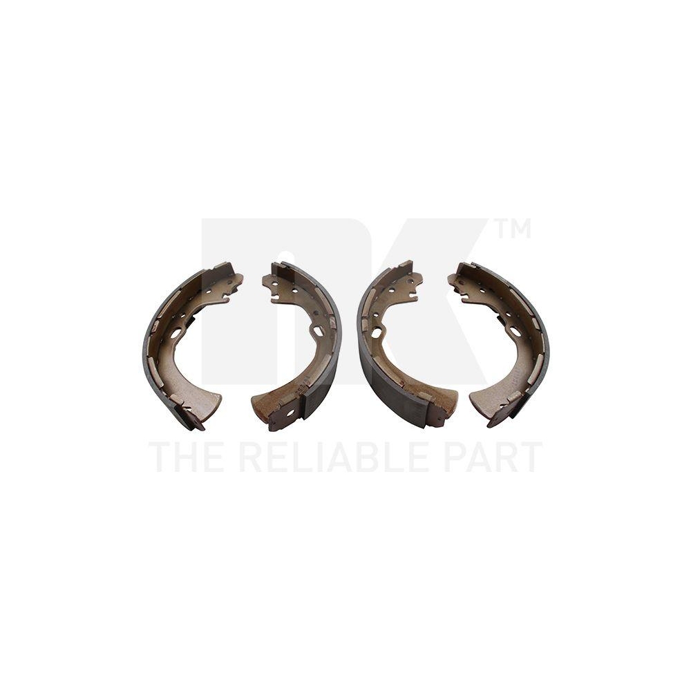 Bremsbackensatz NK 2722510 f&uuml;r NISSAN, Hinterachse
