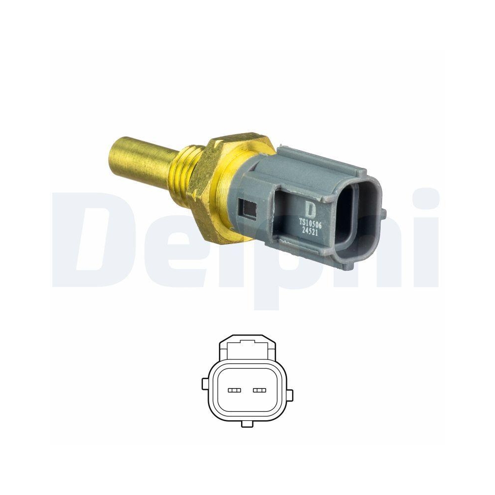 Sensor, Kühlmitteltemperatur DELPHI TS10506 für SUBARU SUZUKI