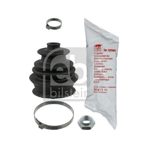 FEBI BILSTEIN Faltenbalgsatz, Antriebswelle 08302 f&uuml;r AUDI VW, Vorderachse