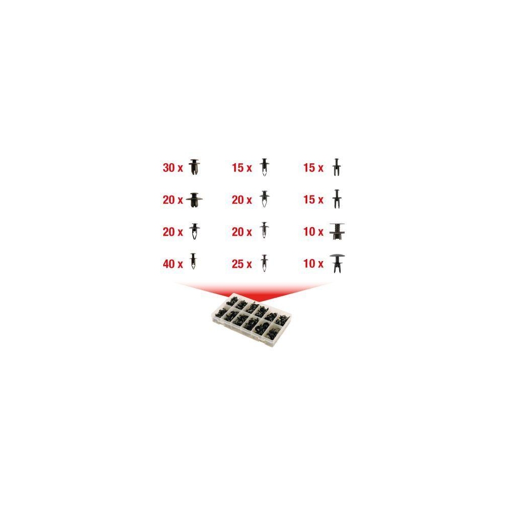 Halteclipsatz, Karosserie KS TOOLS 420.0930 für