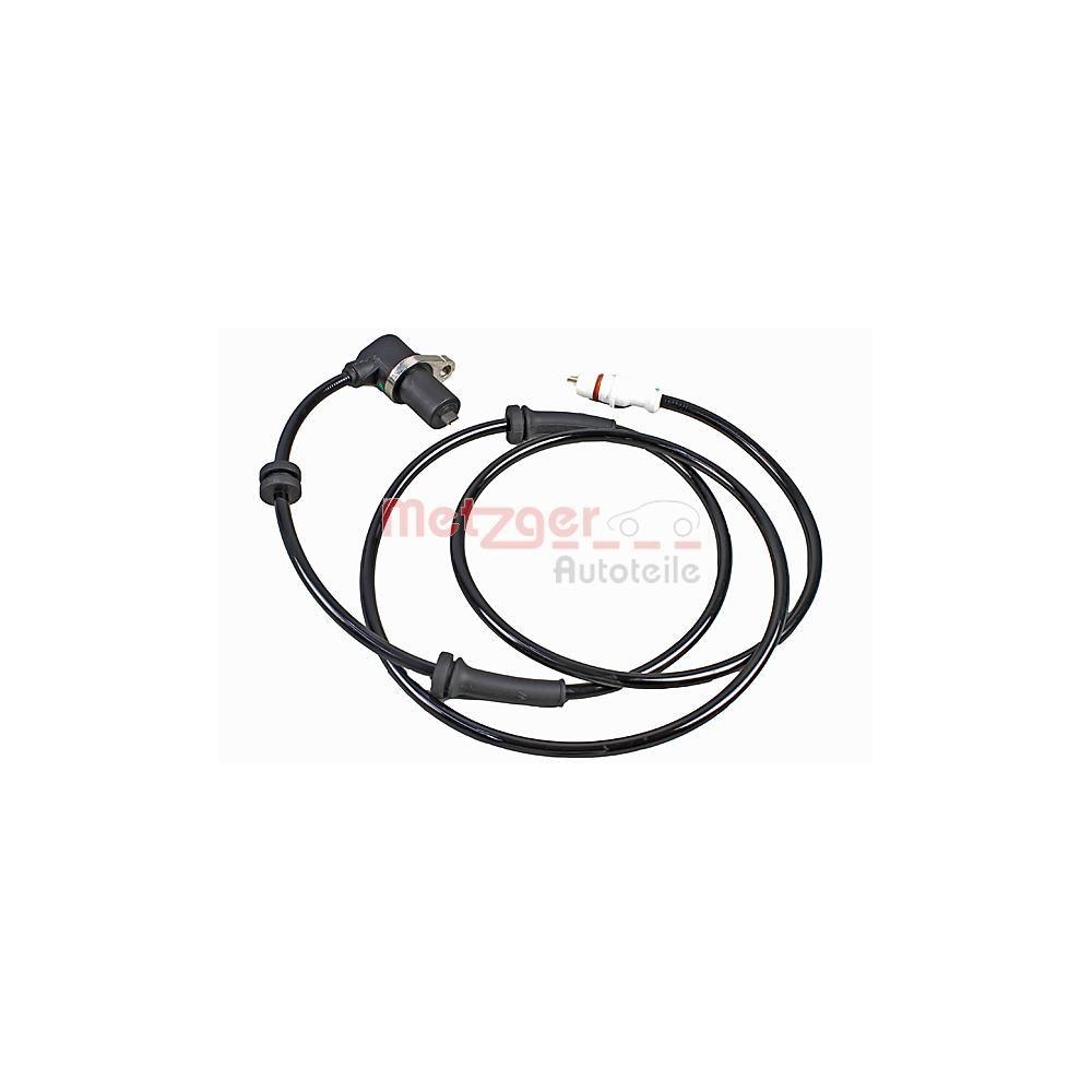 Sensor, Raddrehzahl METZGER 09001281 f&uuml;r FORD, Hinterachse