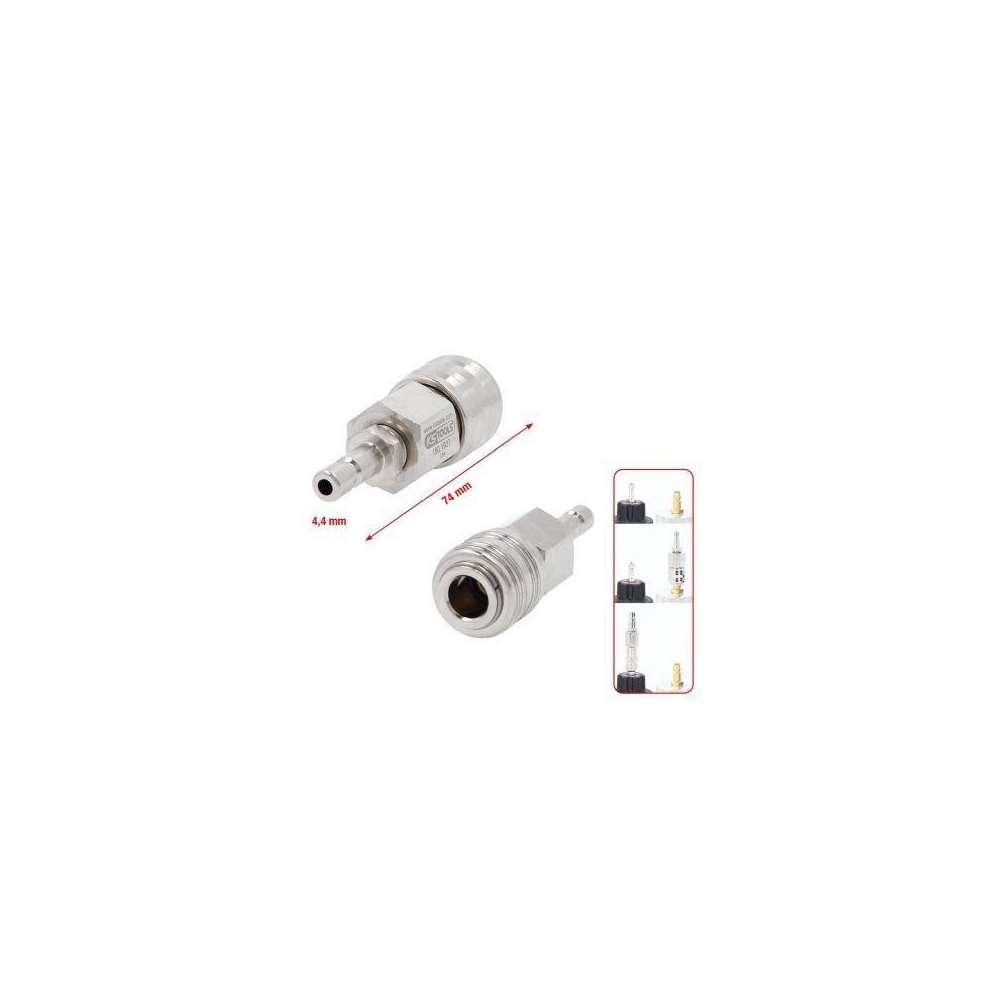 Adapter, Kühlsystemdruckprüfset KS TOOLS 150.1937 für