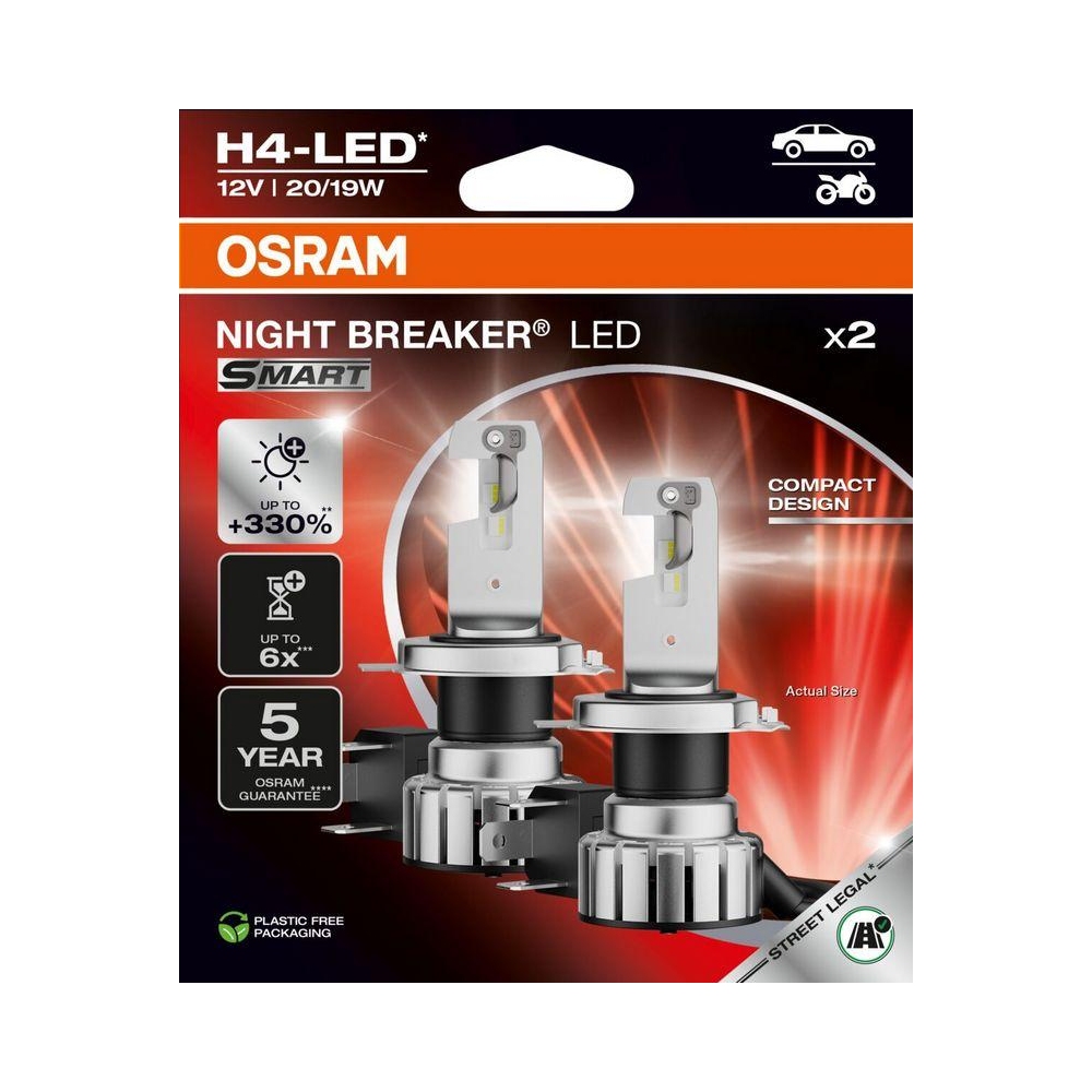 Glühlampe, Fernscheinwerfer ams-OSRAM 64193DWNBSM-2HB für