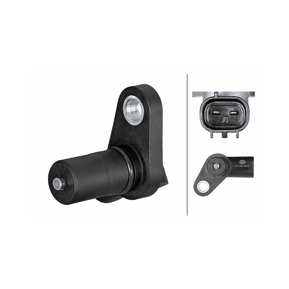 HELLA Sensor, Geschwindigkeit/Drehzahl 6PU 358 380-071 für LEXUS, getriebeseitig