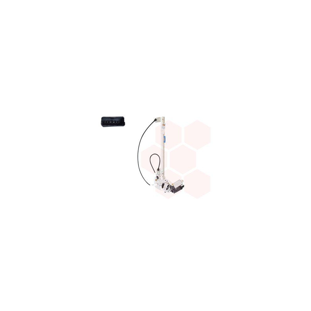 Fensterheber VAN WEZEL 4348261 für RENAULT, hinten links