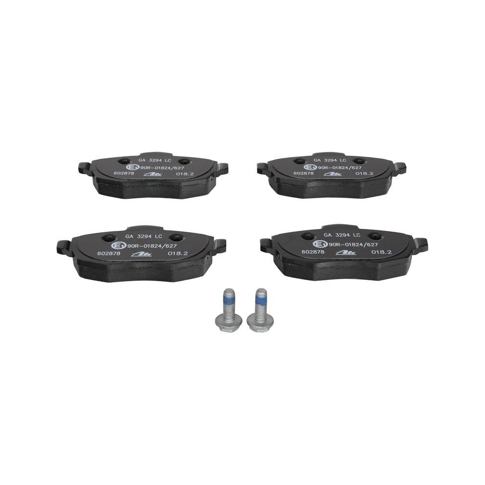 Bremsbelagsatz, Scheibenbremse ATE 13.0460-2878.2 f&uuml;r FIAT, Vorderachse