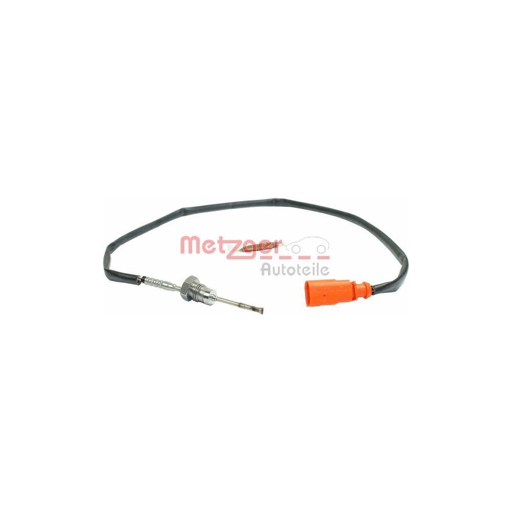 Sensor, Abgastemperatur METZGER 0894715 f&uuml;r VW, nach Ru&szlig;partikelfilter