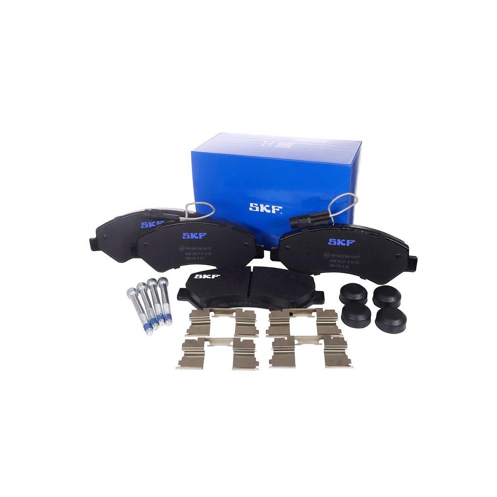 Bremsbelagsatz, Scheibenbremse SKF VKBP 80137 E f&uuml;r CITRO&Euml;N FIAT OPEL PEUGEOT
