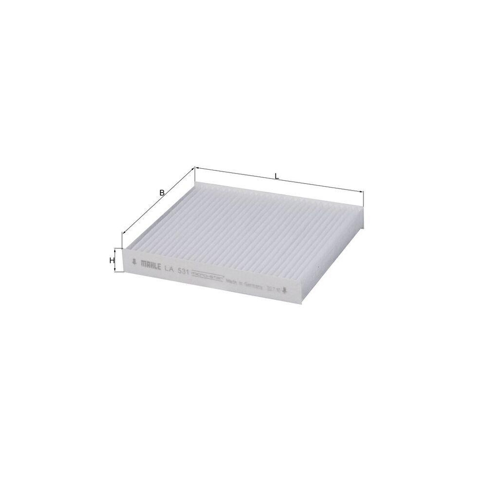 Filter, Innenraumluft KNECHT LA 531 für HYUNDAI KIA