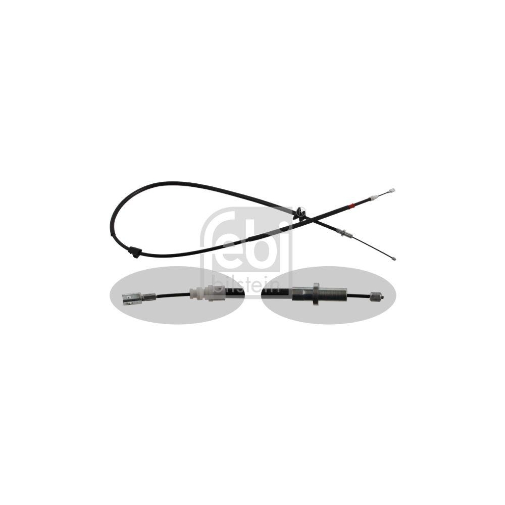 FEBI BILSTEIN Seilzug, Feststellbremse 33159 f&uuml;r VOLVO, hinten links