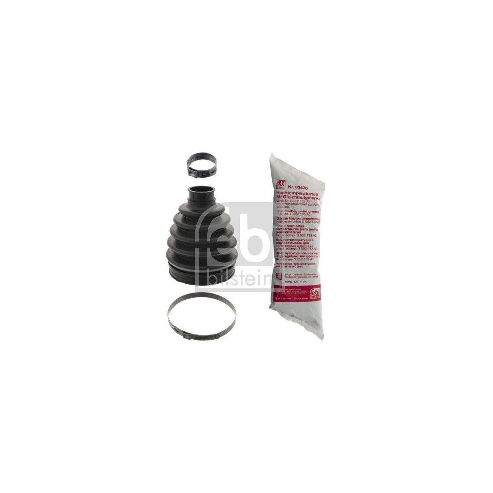 FEBI BILSTEIN Faltenbalgsatz, Antriebswelle 48928 f&uuml;r MERCEDES-BENZ, Vorderachse