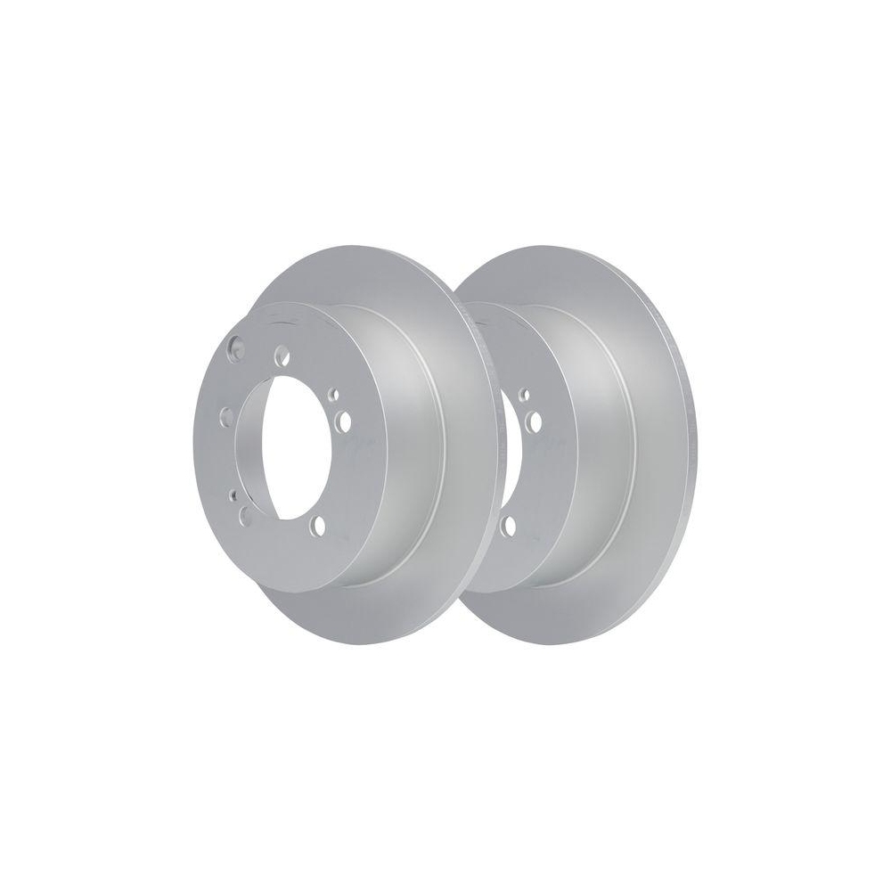 Bremsscheibe ATE 24.0110-0704.1 für MITSUBISHI, Hinterachse