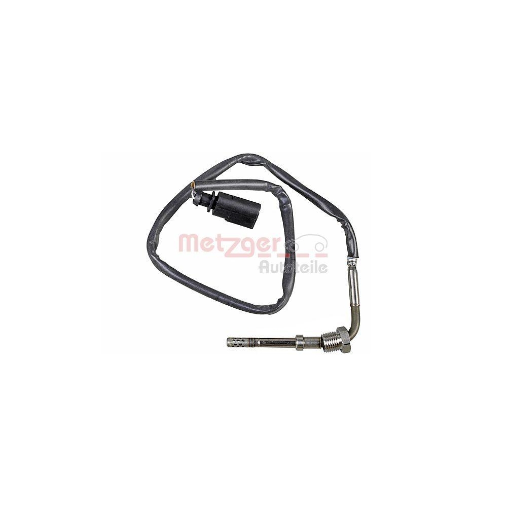 Sensor, Abgastemperatur METZGER 0894747 für AUDI, nach Katalysator, rechts