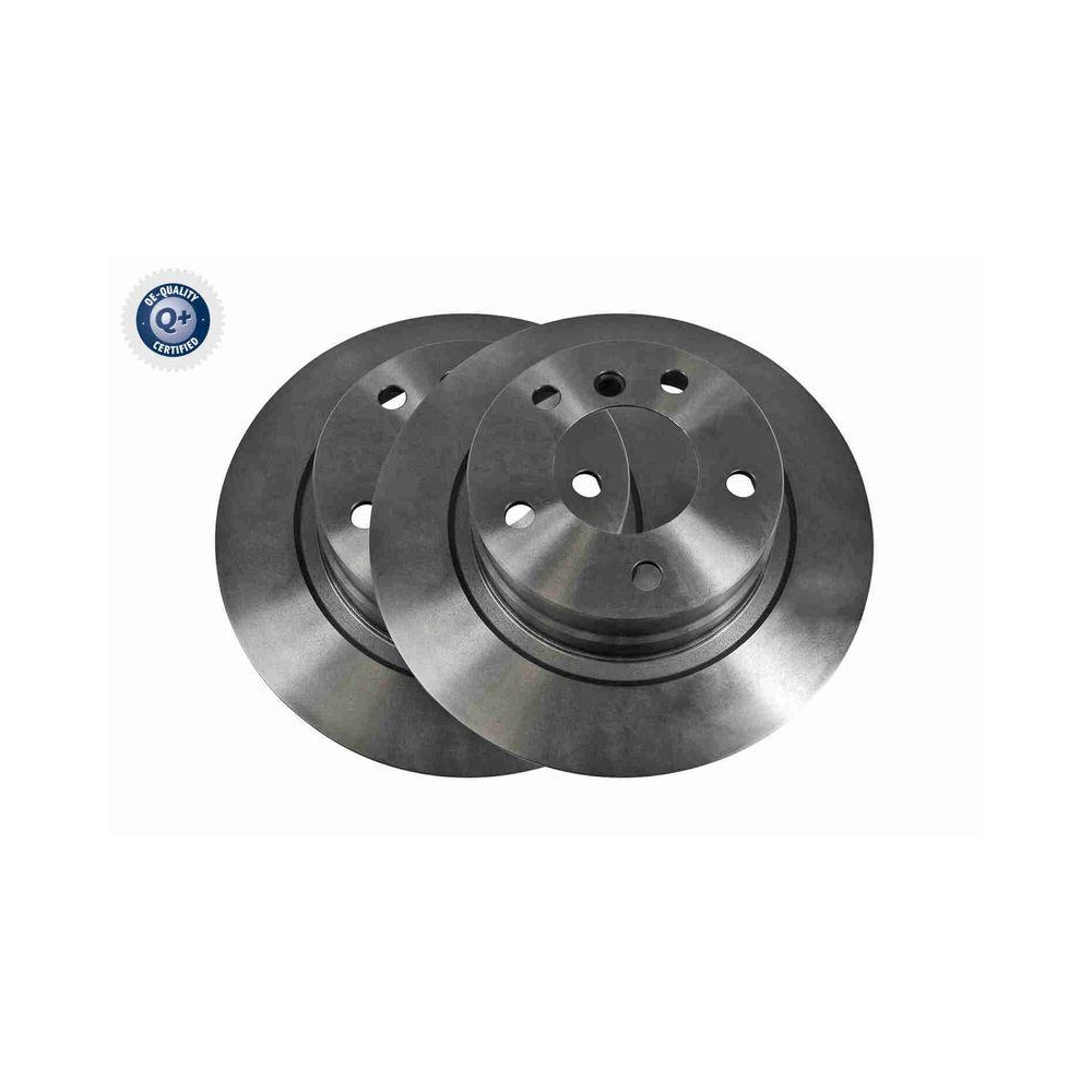VAICO V20-80058 2 St&uuml;ck Bremsscheiben Q+, Erstausr&uuml;sterqualit&auml;t f&uuml;r BMW, Hinterachse