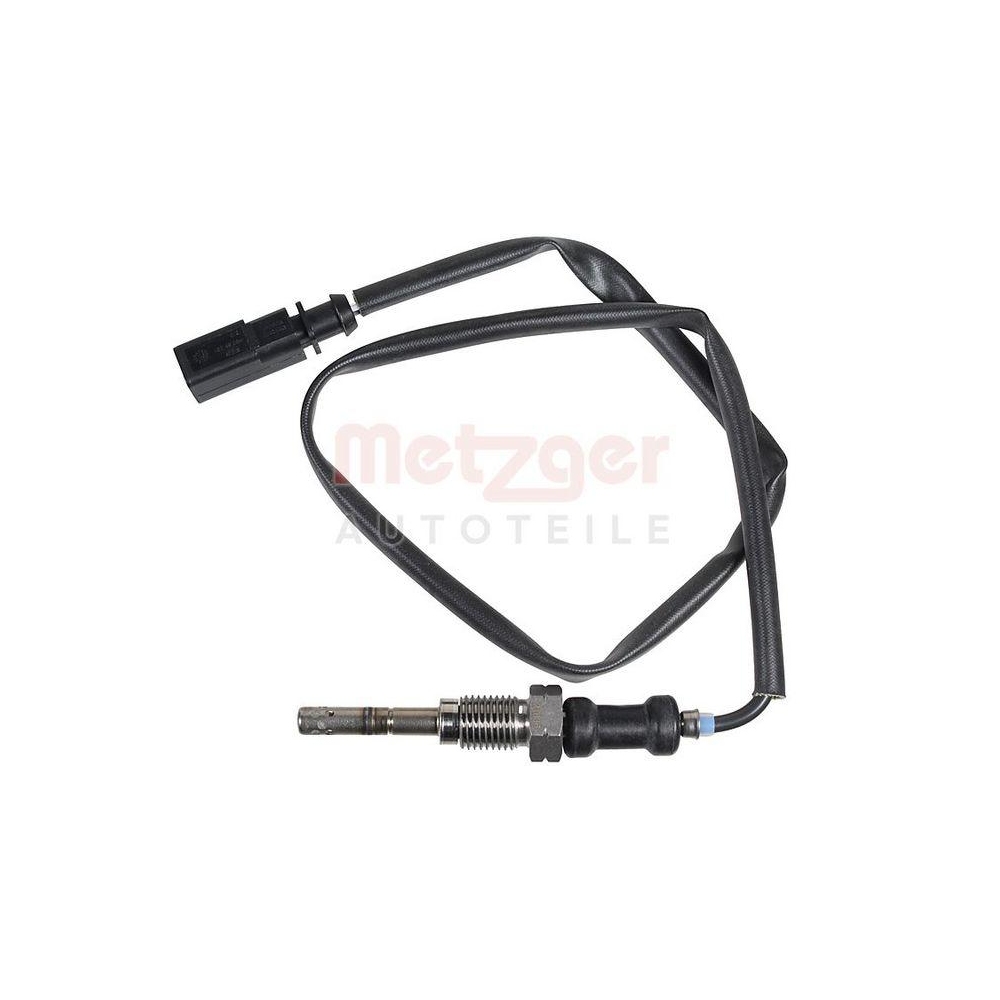 Sensor, Abgastemperatur METZGER 0894766 f&uuml;r VW, vor Abgasturbolader