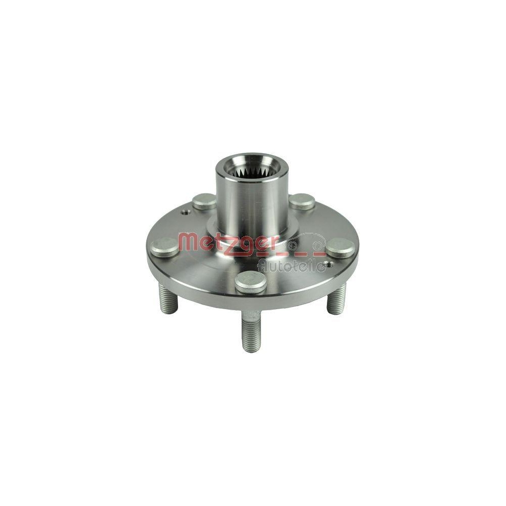 Radnabe METZGER N 1028 f&uuml;r HYUNDAI KIA, Vorderachse links, Vorderachse rechts