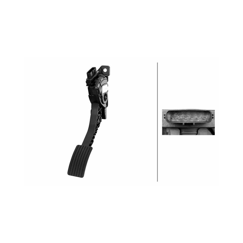 HELLA Sensor, Fahrpedalstellung 6PV 312 083-001 für MITSUBISHI