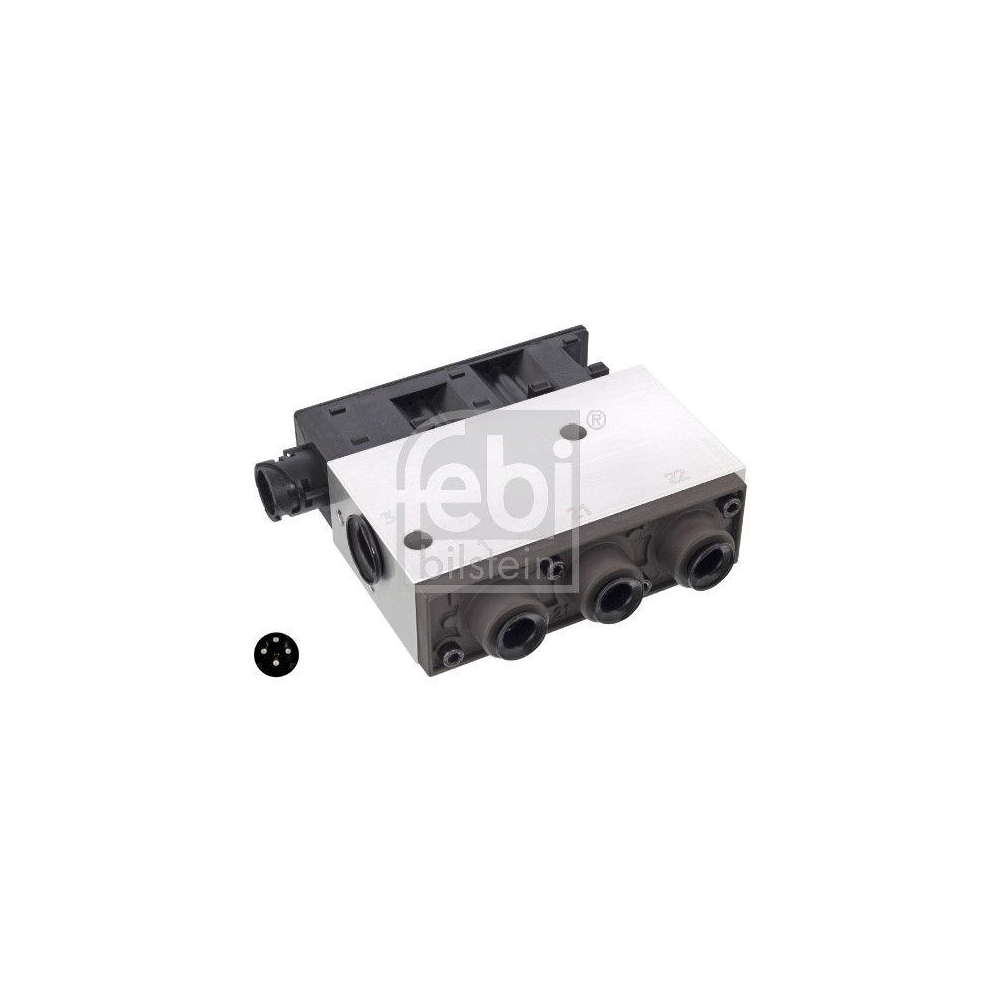 Luftfederventil FEBI BILSTEIN 43590 für SCANIA VOLVO, Hinterachse