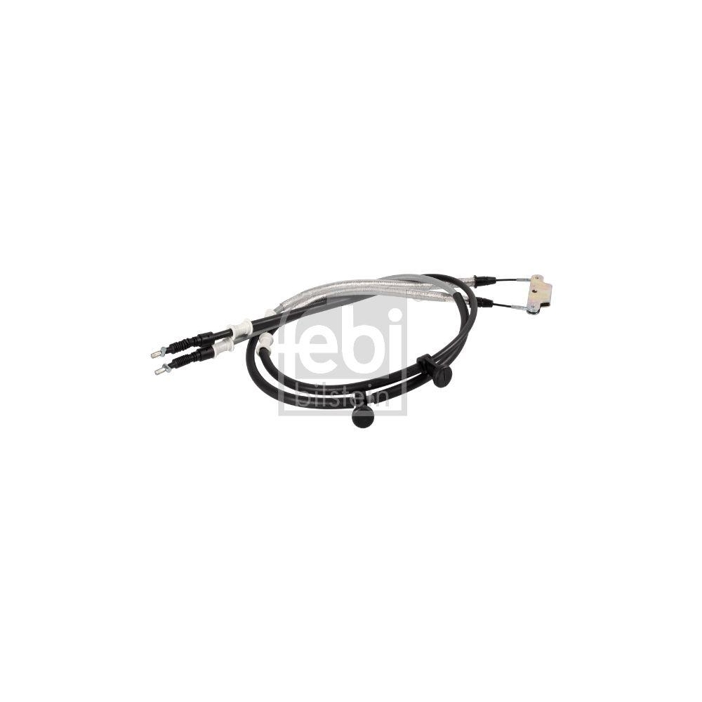 FEBI BILSTEIN Seilzug, Feststellbremse 171737 f&uuml;r OPEL VAUXHALL, hinten links