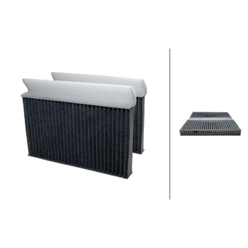HELLA 8ZC 366 121-851 Filter, Innenraumluft f&uuml;r MERCEDES-BENZ
