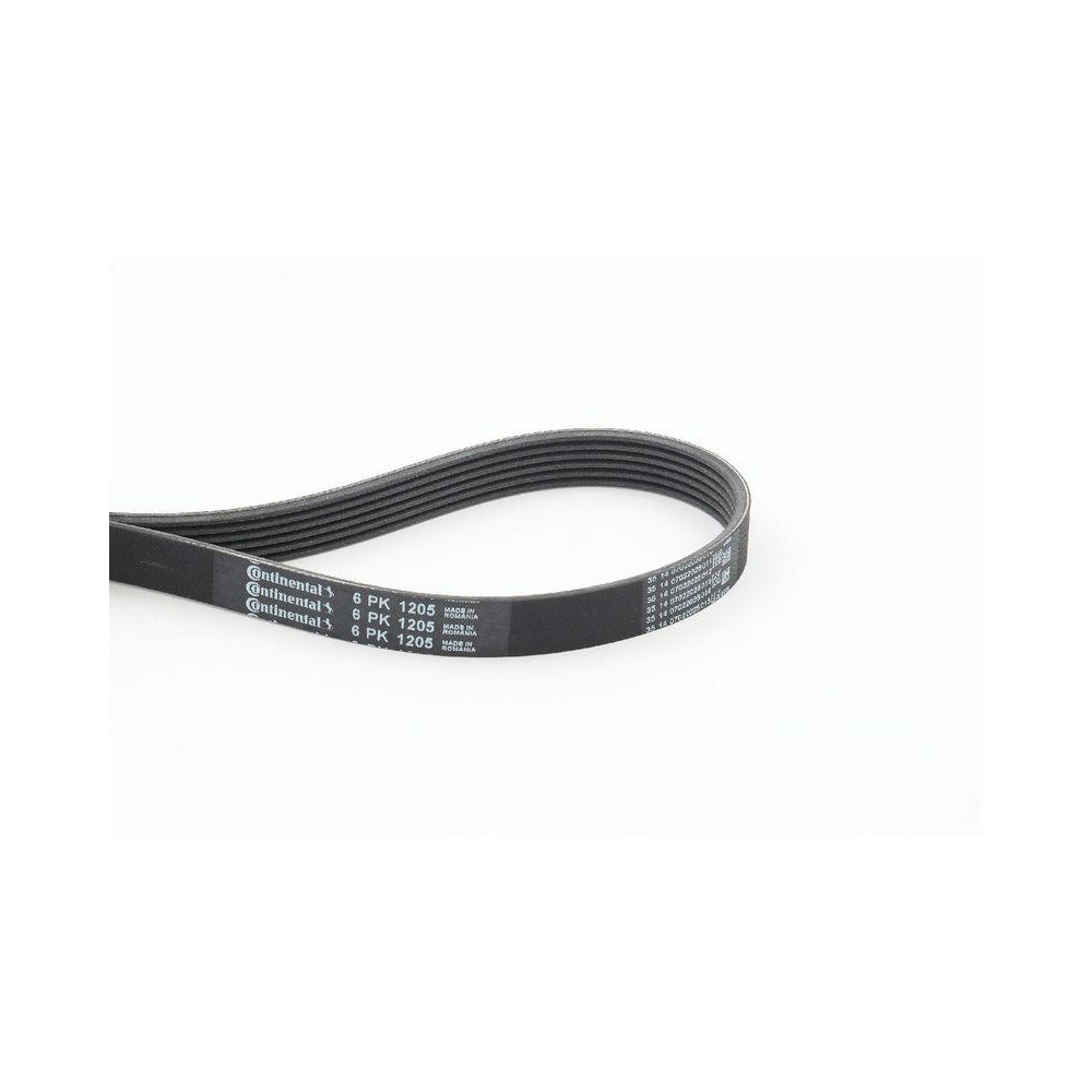Keilrippenriemen CONTINENTAL CTAM 6PK1205 für CITROËN DAIHATSU FIAT FORD LANCIA