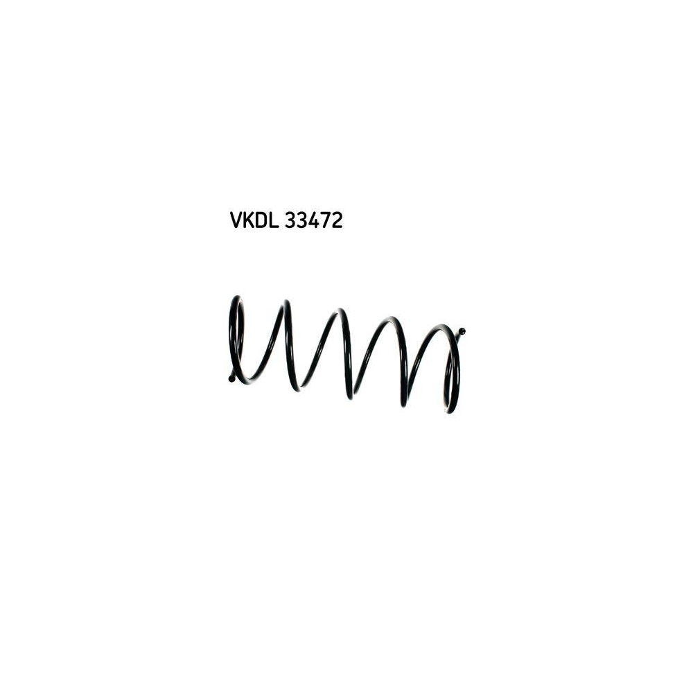 Fahrwerksfeder SKF VKDL 33472 für CITROËN PEUGEOT, Vorderachse