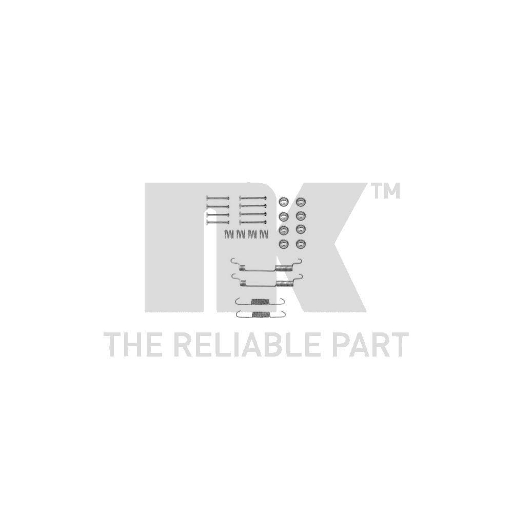 Zubeh&ouml;rsatz, Bremsbacken NK 7999513 f&uuml;r AUSTIN, Hinterachse