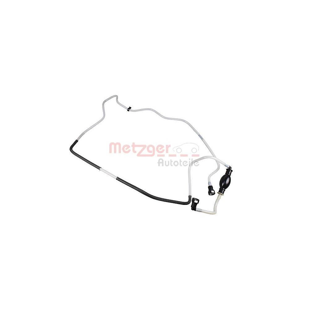Kraftstoffleitung METZGER 2150158 f&uuml;r NISSAN OPEL RENAULT VAUXHALL, Motorraum
