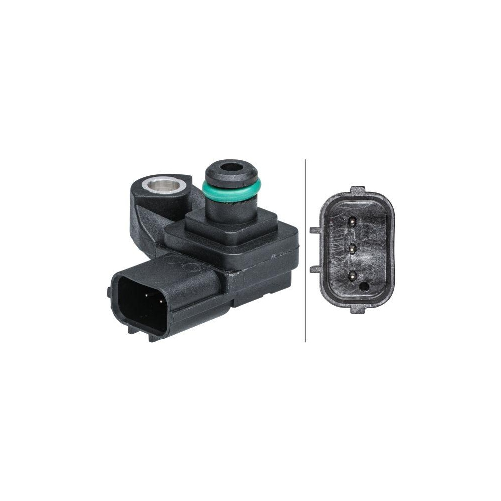 HELLA Sensor, Ladedruck 6PP 009 403-351 f&uuml;r VOLVO POLESTAR, oben