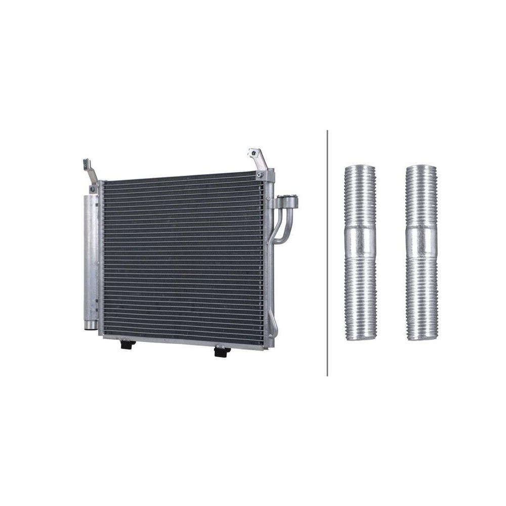 HELLA Kondensator, Klimaanlage 8FC 366 220-221 >>> Easy2Fit <<< für HYUNDAI KIA