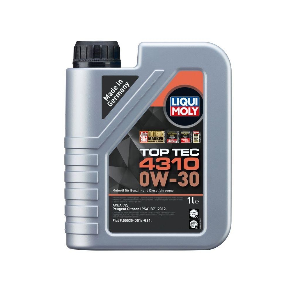 Motoröl LIQUI MOLY 3735 Top Tec 4310 0W-30 für