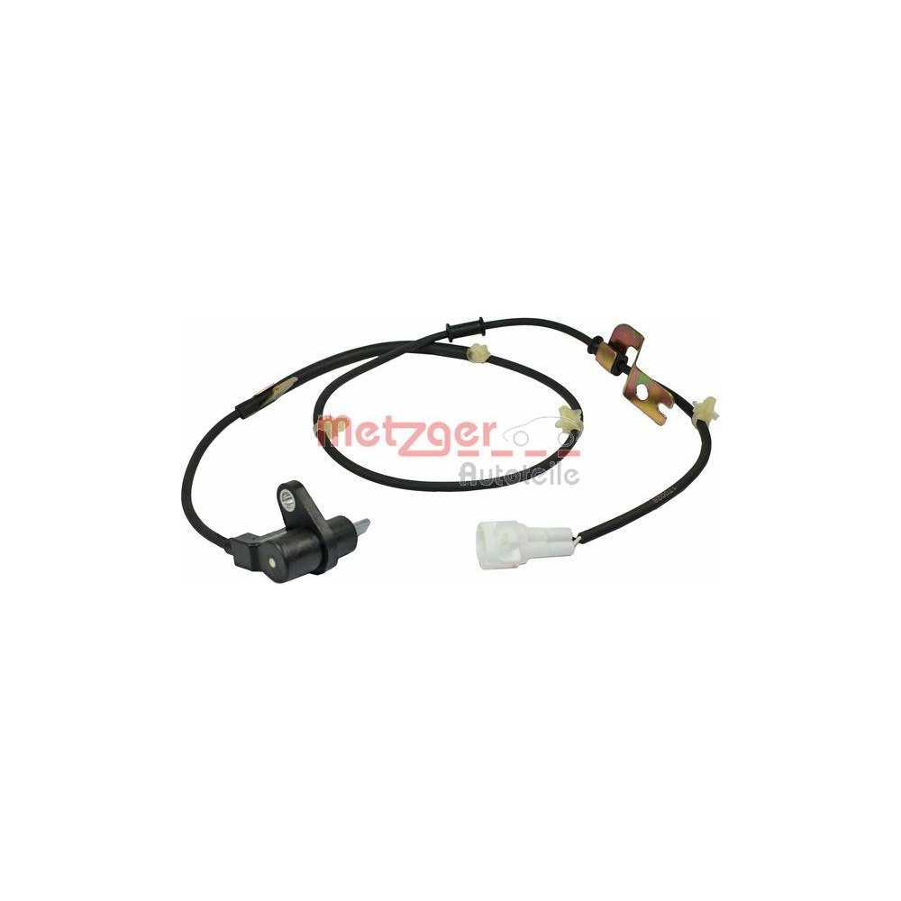 Sensor, Raddrehzahl METZGER 0900872 f&uuml;r SUZUKI, Hinterachse links