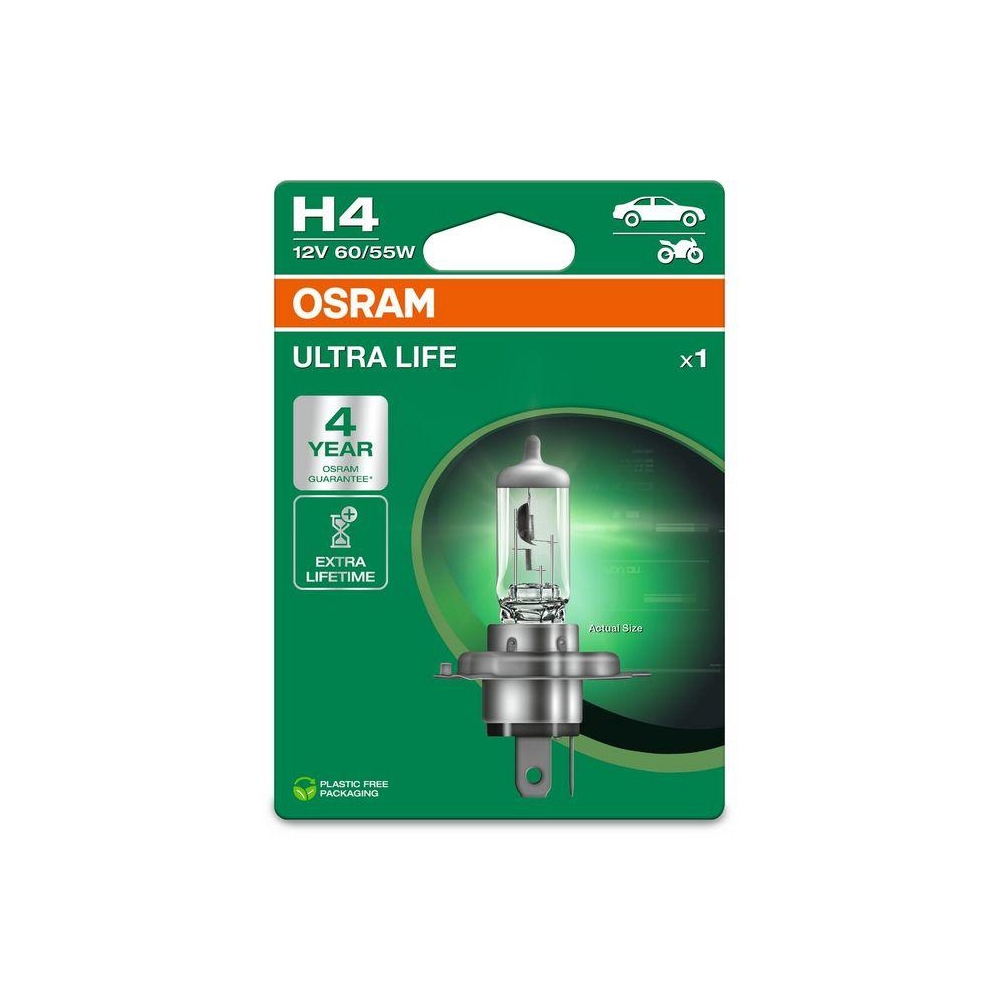 Glühlampe, Fernscheinwerfer ams-OSRAM 64193ULT-1BL ULTRA LIFE für