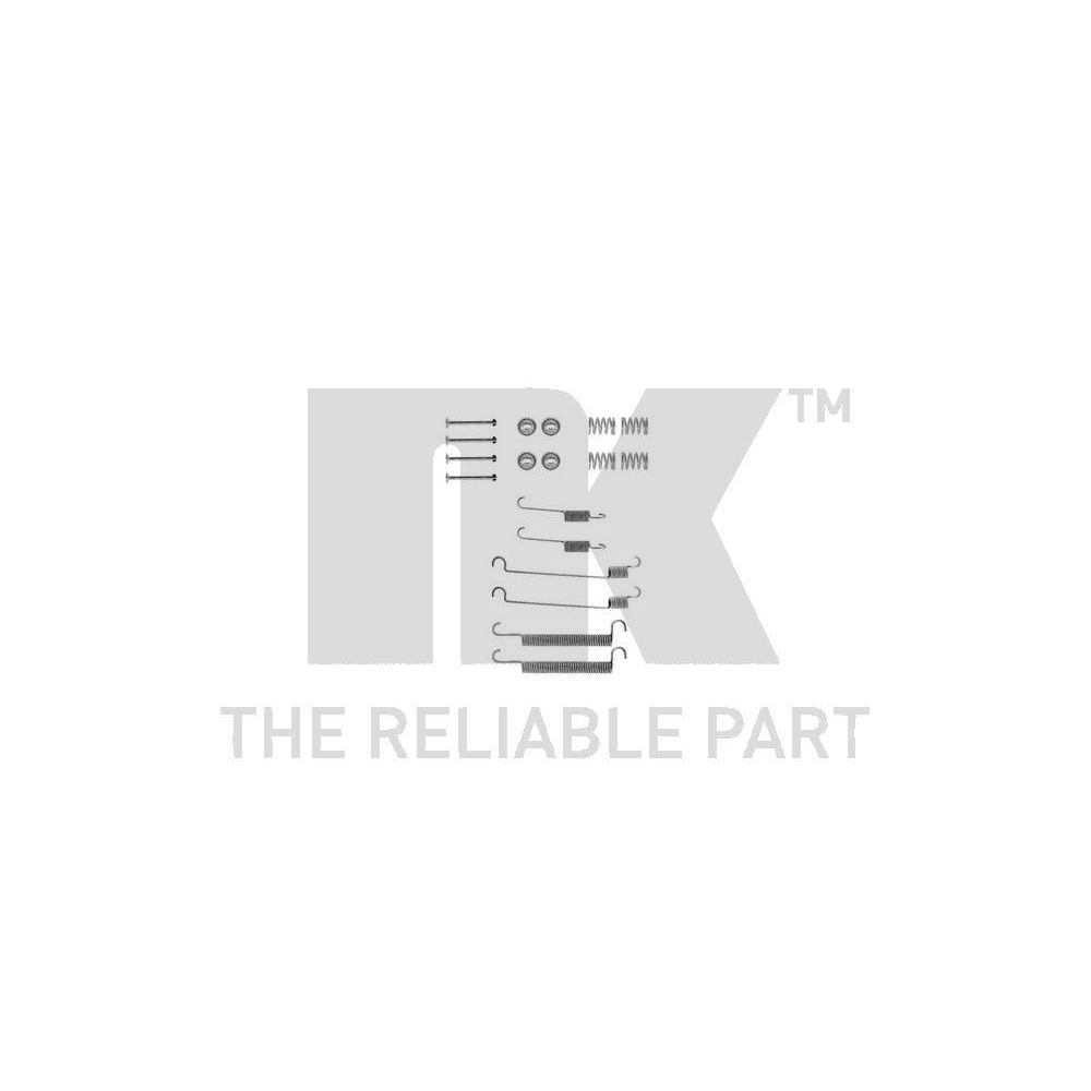 Zubeh&ouml;rsatz, Bremsbacken NK 7999547 f&uuml;r PEUGEOT RENAULT TALBOT VOLVO