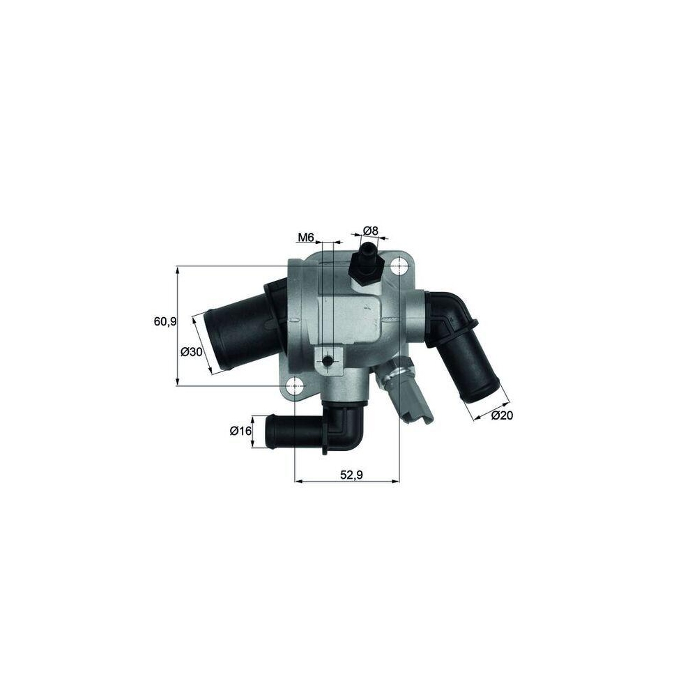Thermostat, K&uuml;hlmittel MAHLE TI 173 88 BEHR f&uuml;r ALFA ROMEO FIAT LANCIA OPEL