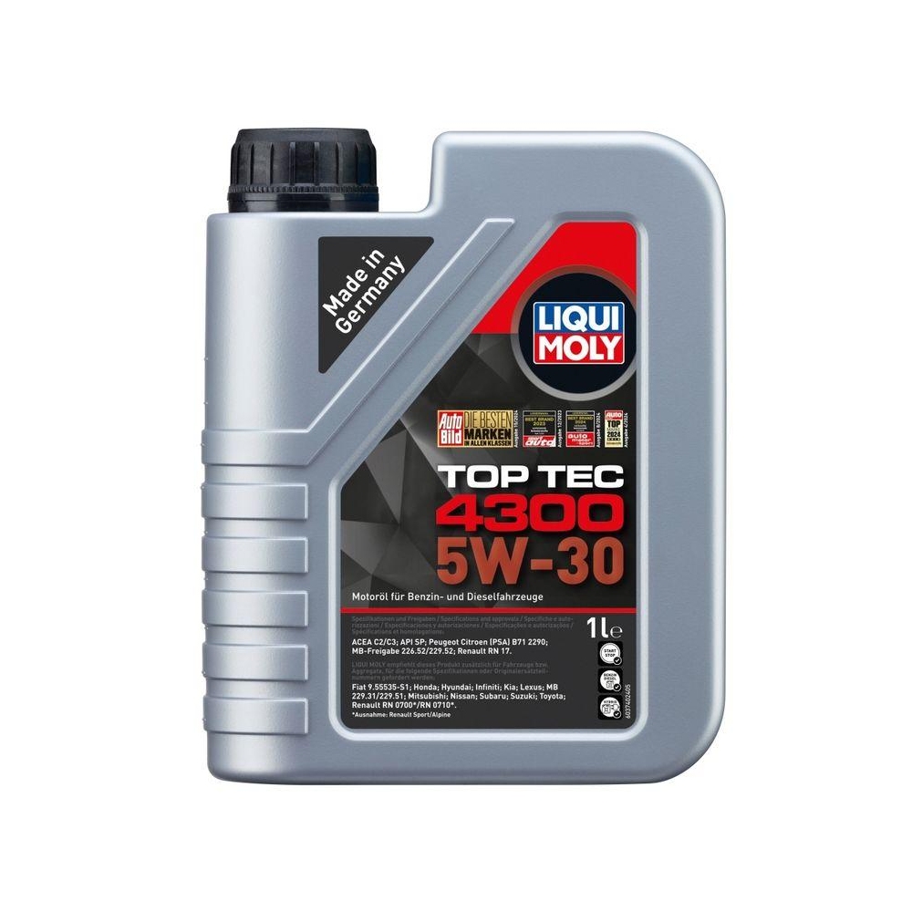 Motoröl LIQUI MOLY 3740 Top Tec 4300 5W-30 für