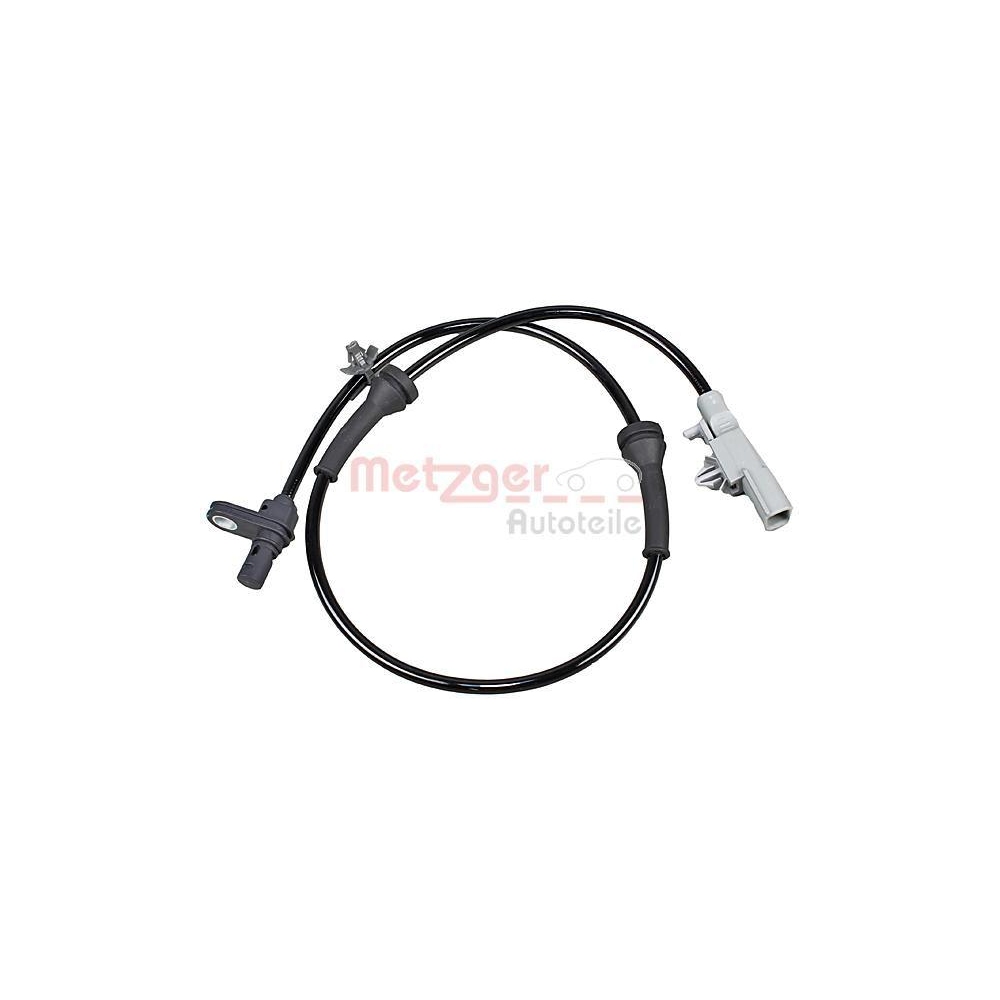 Sensor, Raddrehzahl METZGER 09001294 f&uuml;r RENAULT, Hinterachse links