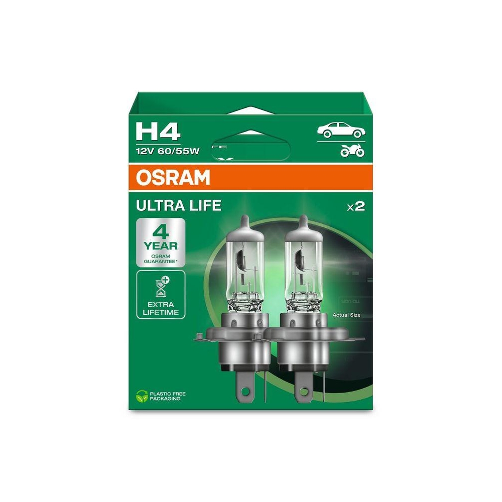 Glühlampe, Fernscheinwerfer ams-OSRAM 64193ULT-2HB ULTRA LIFE für