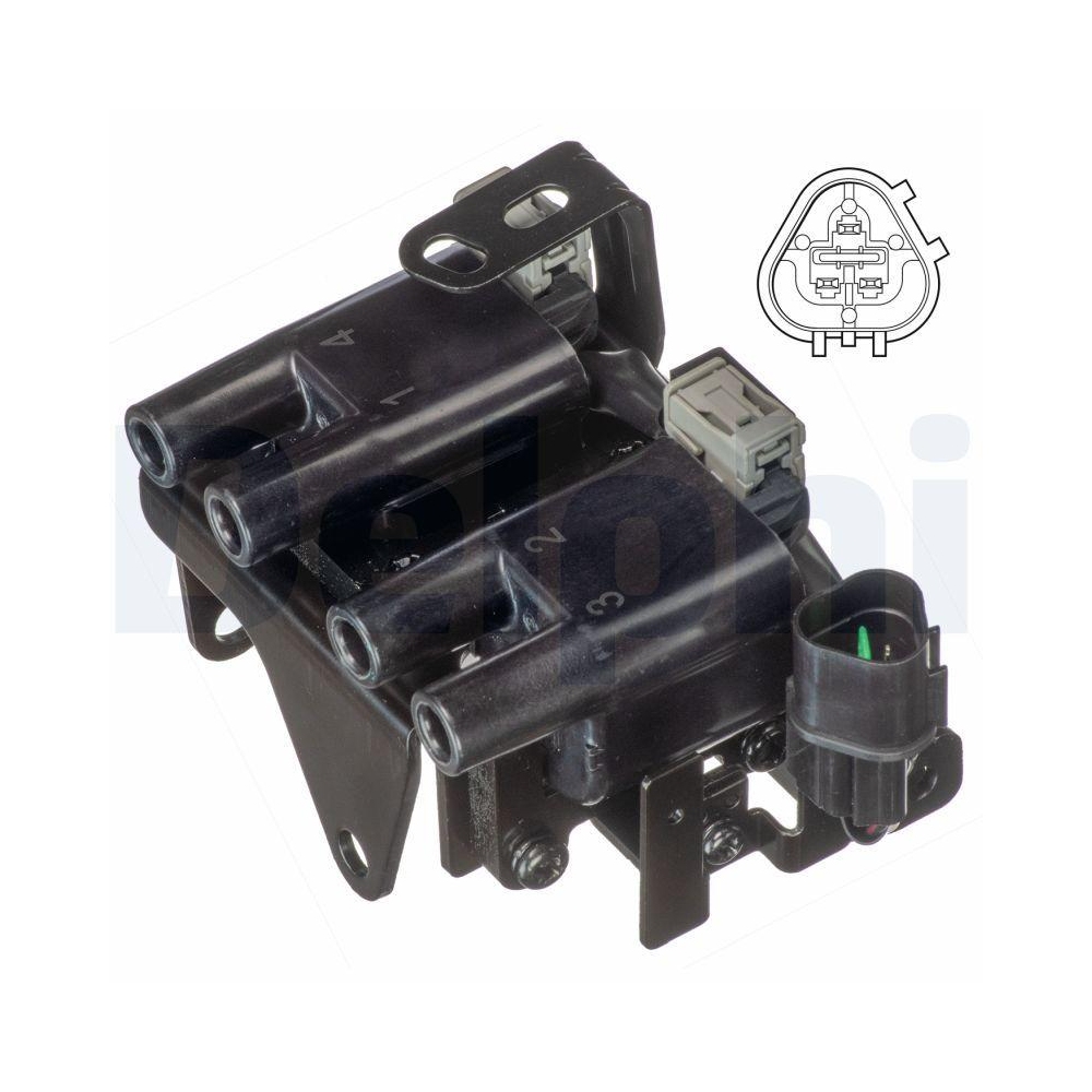 DELPHI GN10878-12B1 Z&uuml;ndspule f&uuml;r HYUNDAI KIA