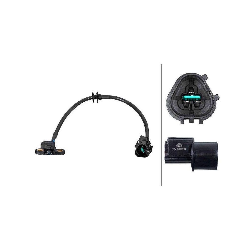 HELLA Impulsgeber, Kurbelwelle 6PU 358 380-431 f&uuml;r MITSUBISHI