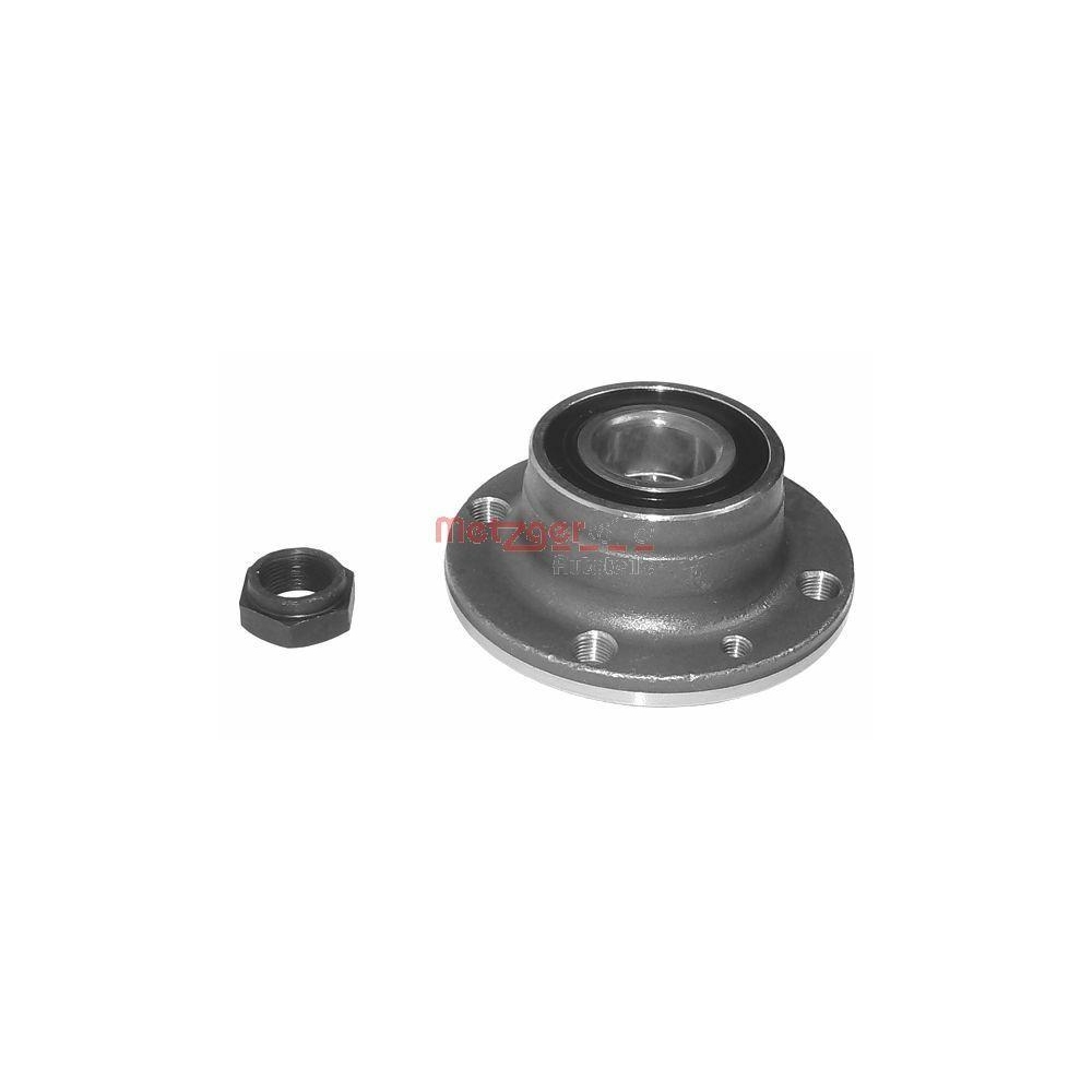 Radlagersatz METZGER WM 736 f&uuml;r ALFA ROMEO FIAT LANCIA, Hinterachse links