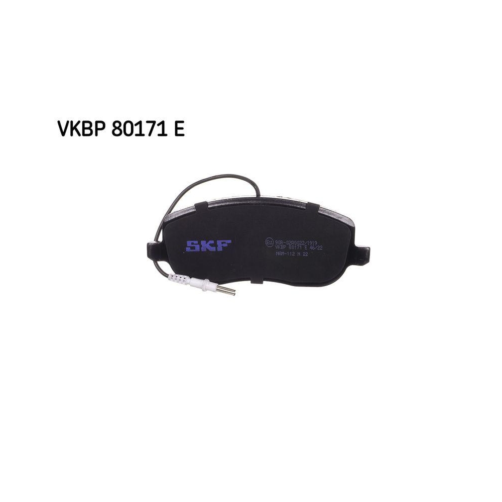 Bremsbelagsatz, Scheibenbremse SKF VKBP 80171 E f&uuml;r CITRO&Euml;N FIAT LANCIA PEUGEOT