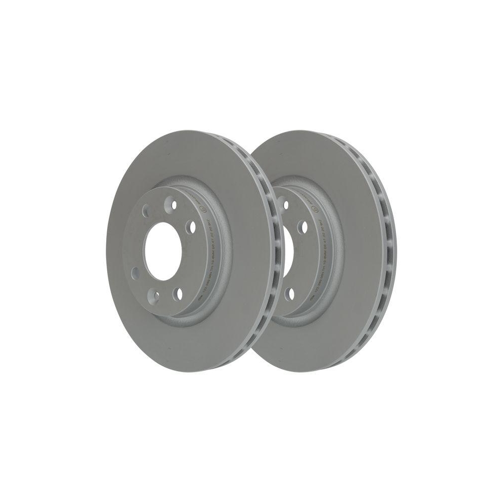 Bremsscheibe ATE 24.0122-0289.1 f&uuml;r RENAULT DACIA SMART, Vorderachse