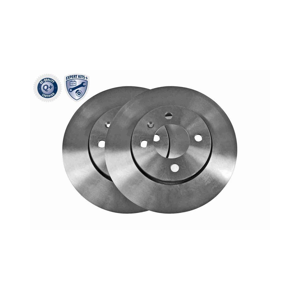 VAICO V10-80078 2 St&uuml;ck Bremsscheiben Q+, Erstausr&uuml;sterqualit&auml;t f&uuml;r AUDI SEAT SKODA VW