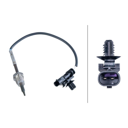 HELLA 6PT 358 284-511 Sensor, Abgastemperatur f&uuml;r ALFA ROMEO CITRO&Euml;N FIAT, unten